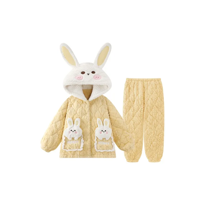 O'MESIK Pajama Set Women's Yellow-0