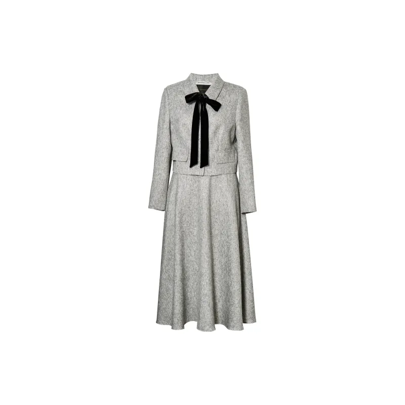 ROEYSHOUSE Business Suits Women's Heather Gray-1