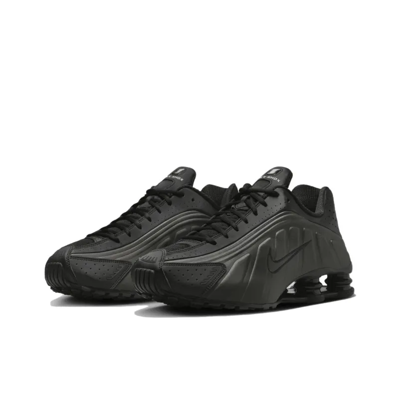 Nike Shox R4 Black Bright Crimson-2
