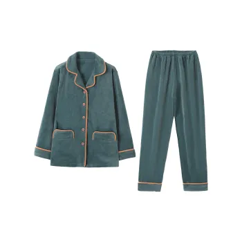 MADALLO Pajama Set Women's Peacock Green
