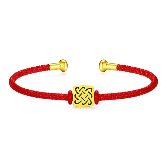 QIANCHANG Gold Bracelet Unisex-3