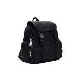 Black with Letter K Embossed Print