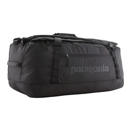 Patagonia Recycled Polyester Handbag Travel Bag Regular Unisex Matte Black