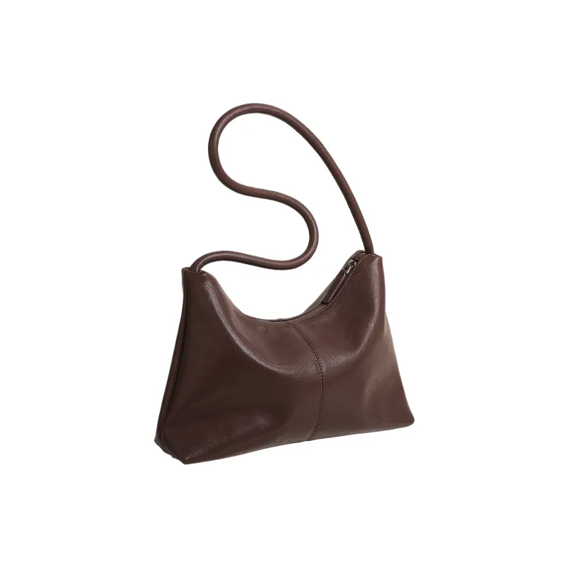 Miao Di Shoulder Bags Vintage Brown-5