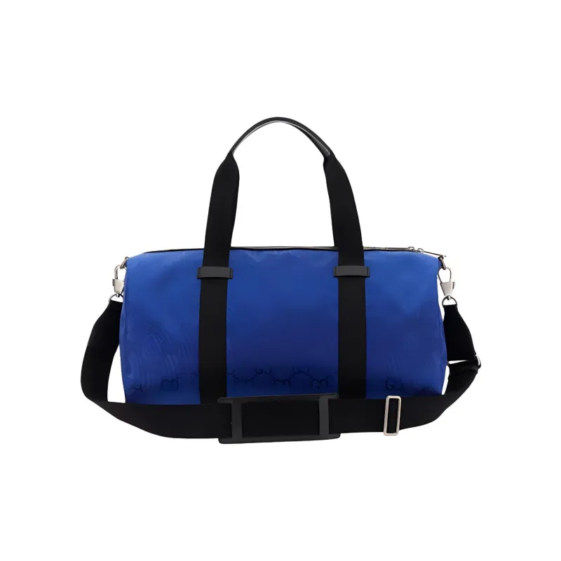 GUCCI Off The Grid Nylon With Leather Handbag, Shoulder Bag, Crossbody Bag, Travel Bag Men's Blue-1