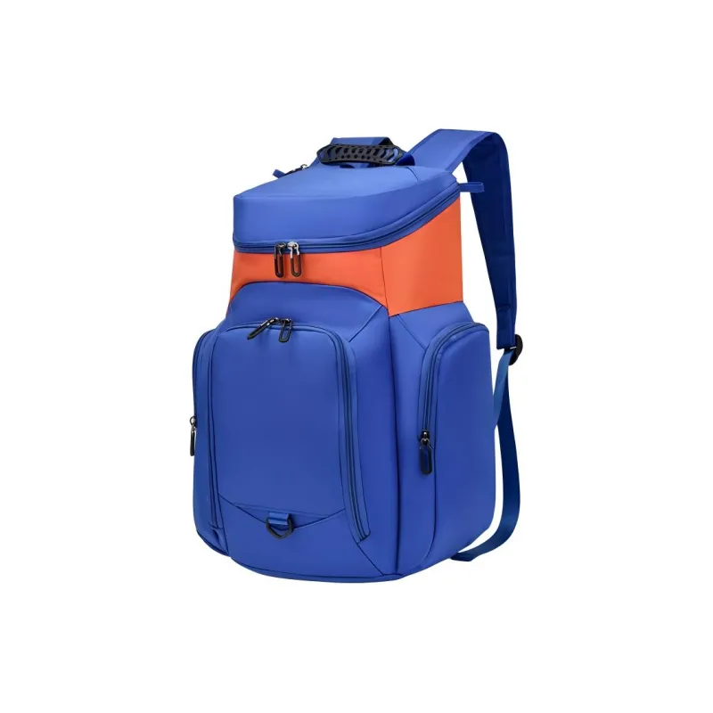 REDOO Oxford Backpack Regular Unisex Royal Blue/Black/Navy Blue/Black & White/Purple & Yellow/Royal Blue & Orange-7
