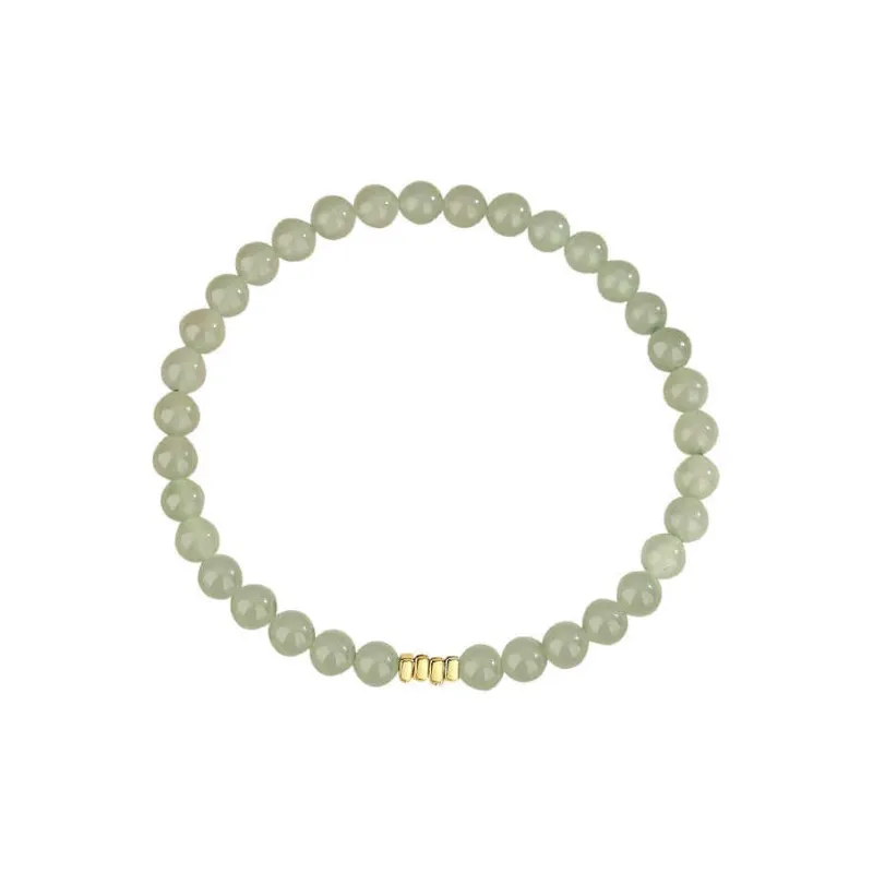 LANMUYINNUO Hetian Jade Bracelets Pale Greenish White Jade Women's-0