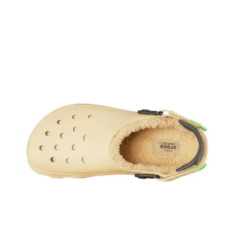 Crocs All Terrain Lined Clog Clogs Unisex Light Yellow-3