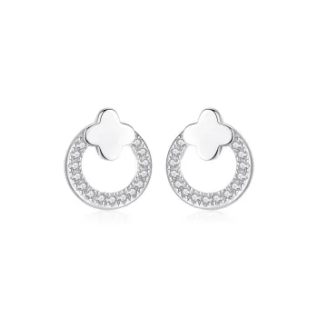 Good Quality S925 Silver Stud Earrings Women's