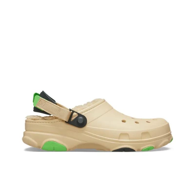 Crocs All Terrain Lined Clog Clogs Unisex Light Yellow-1