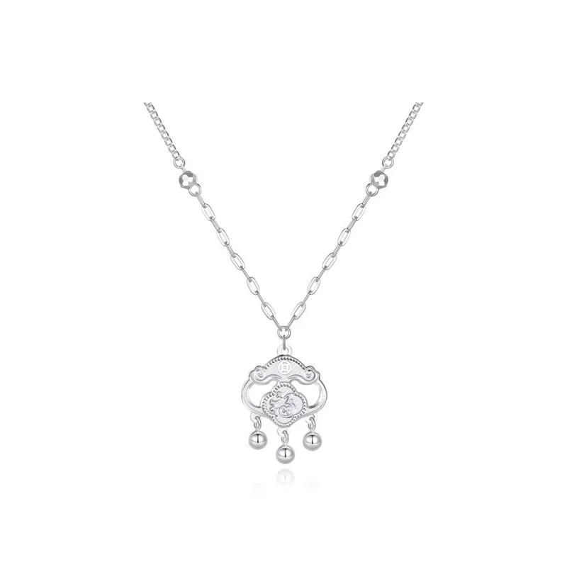 JESCAKOO S929 Sterling Silver Necklaces Unisex-0