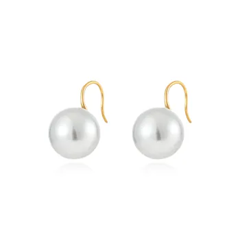 Chongqing Gold Store S925 Silver Earrings Women's Girlfriend Bestie Mom Anniversary