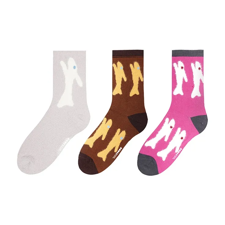 TOOCI Unisex Mid Calf Socks-4