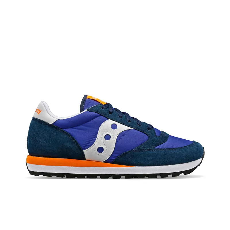Saucony Jazz Original Anti Slip Wear Resistant Low Top Casual Shoes Unisex Marine Blue-1