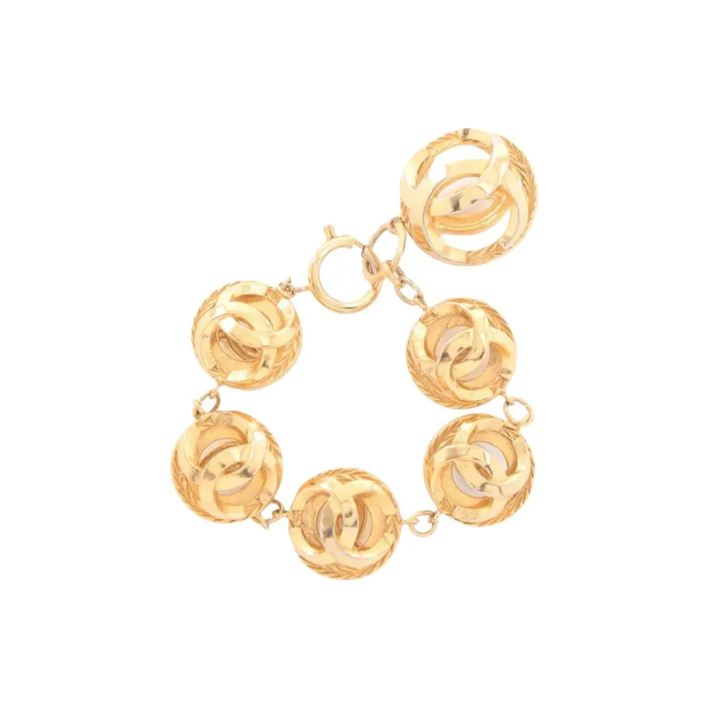 CHANEL 1986-1988 Coco Mark Bracelet-2