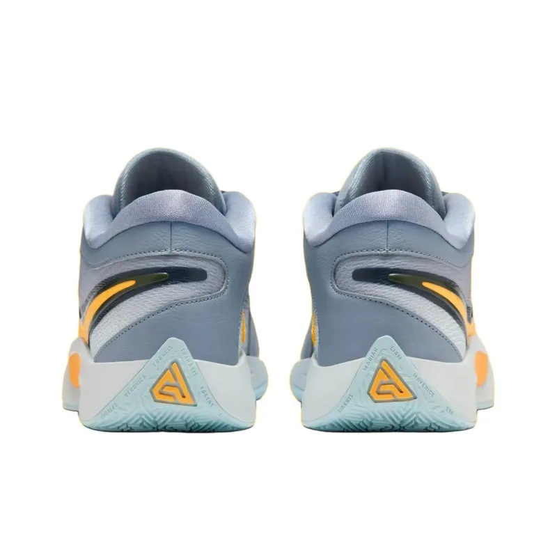 Nike Zoom Freak 6 'Wolf Grey Yellow'-4