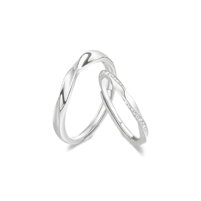 FANFRI Sterling Silver Rings Unisex-10