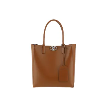 Valentino GARAVANI Calfskin One Shoulder Handbag Men's Tobacco