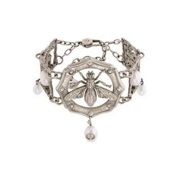 DIOR Metal Bracelets Women's Silver