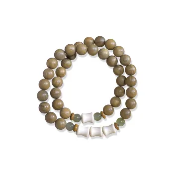 Star Treasures Green Sandalwood Bracelets Unisex