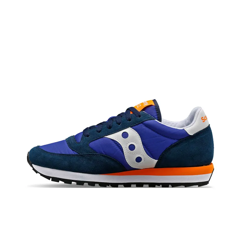 Saucony Jazz Original Anti Slip Wear Resistant Low Top Casual Shoes Unisex Marine Blue-2
