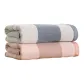 [2 Pack]Leather Pink, Gray Blue[100% cotton, Skin-Friendly/Anti-Pilling]