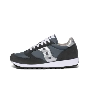 Saucony Jazz Original Anti Slip Wear Resistant Low Top Casual Shoes Men's Blue Silver
