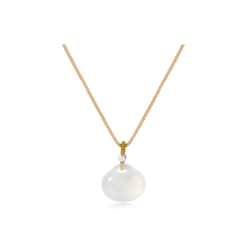 Tanizuku Chalcedony Necklaces Women's-0