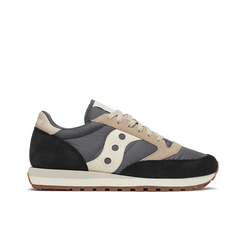 Saucony Jazz Original Grey Navy Beige-1