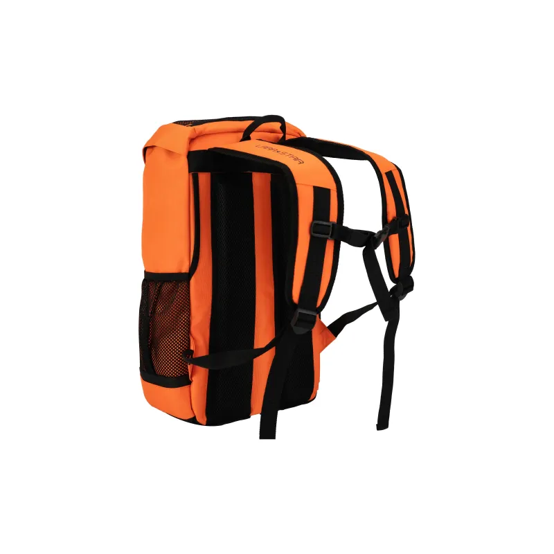 LARA STAR Fabric Backpack Gym Bag Large Size Men's Black-8