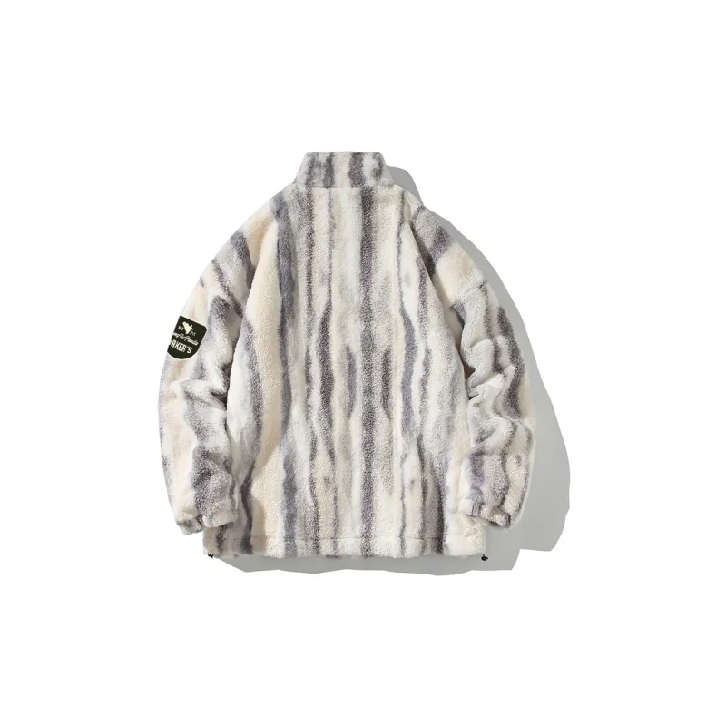 Kung Fu Panda Velvet feel Coat Unisex-11