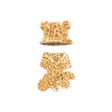 Leopard Print Hats & Caps+Scarf