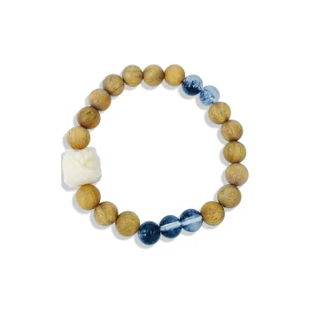 BNNYW Green Sandalwood Bracelets Unisex