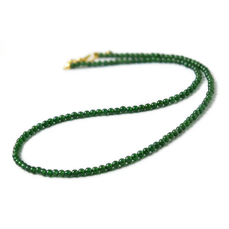 Tokai Family Ice Type Jadeite Necklaces Unisex-0