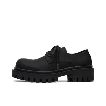 Dounkol Wear Resistant Low Top Casual Shoes Men's Black