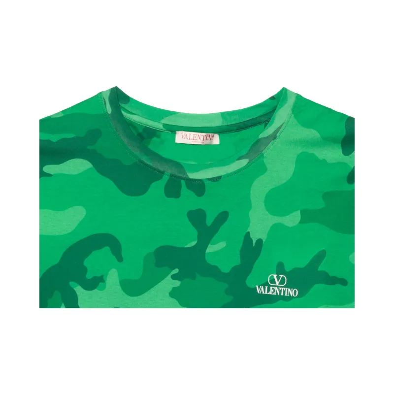 Valentino T Shirts Men Green-8