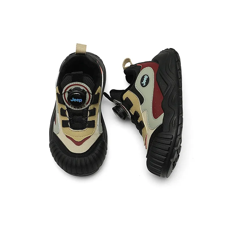 Jeep Slip Resistant Anti Kick Wear Resistant Warm Low Top Kids Lifestyle Shoes Kids'-9