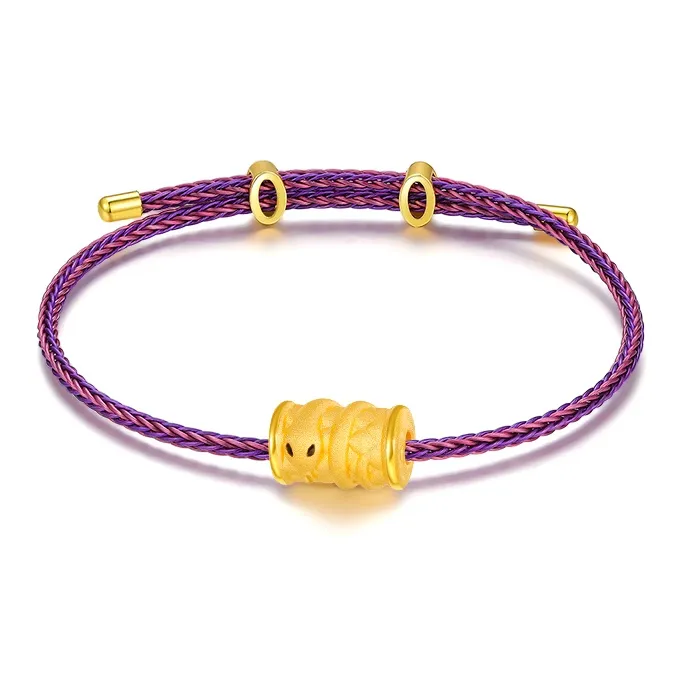 Qing Yi Gold Bracelet Unisex-5