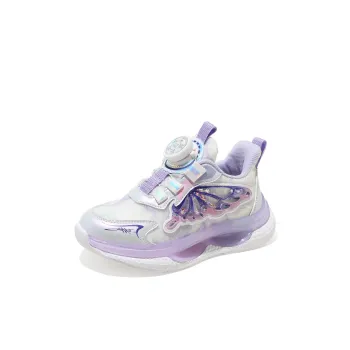 ABC KIDS Slip Resistant Anti Kick Cushioning Rebound Quick Dry Lightweight Cushioning Kids Lifestyle Shoes Purple Kids'