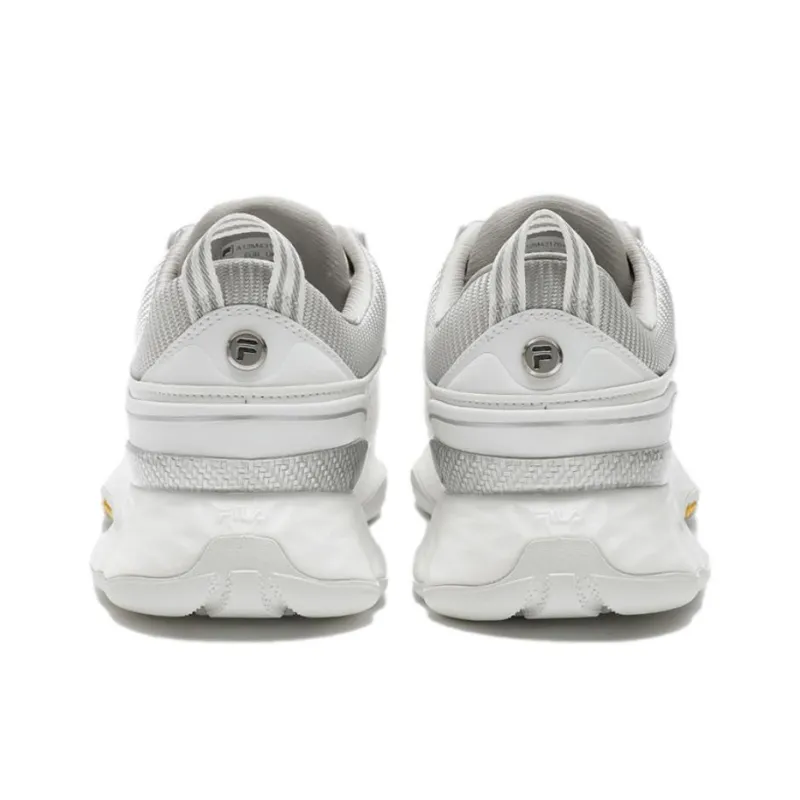FILA Anti Slip Wear Resistant Low Top Golf Shoes Men's White-3