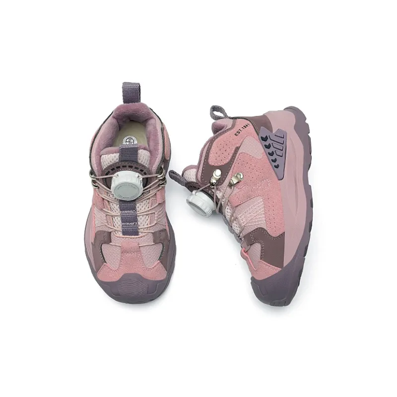 Jeep Wear-Resistant Cushioning Warm Kids Lifestyle Shoes Pastel Pink/Mauve Kids'-7