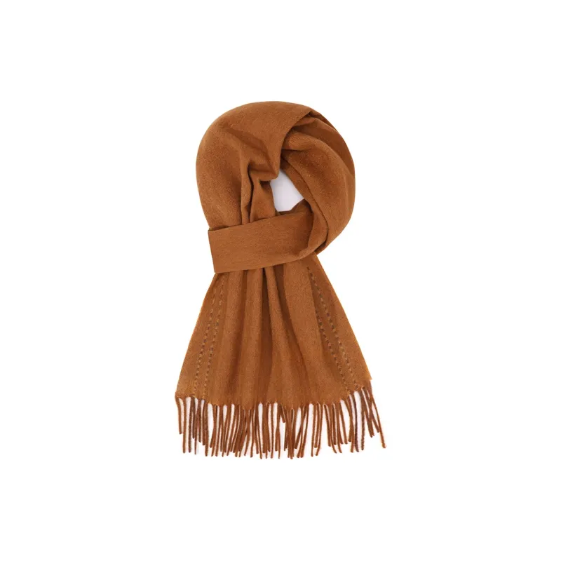 MITHAOL KUSC 100% Wool Knit Scarves Women's-7