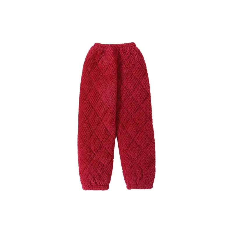 CAIHENGTONG Pajama Set Women's Rose Red-5