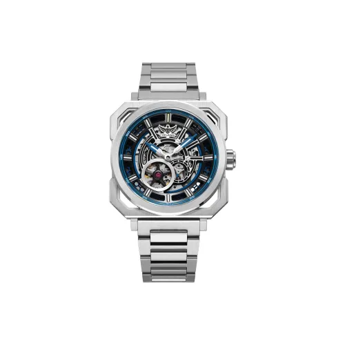 YELANG Automatic Mechanical Movement Stainless Steel Strap Watch Men's Watches Cut Out Dial