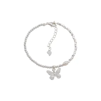 Happy Tide S990 Sterling Silver Bracelets Unisex Silver