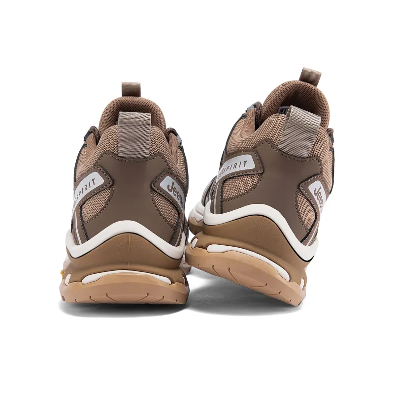JEEP SPIRIT Outdoor Shoes Men Low Top Mustang Brown-3