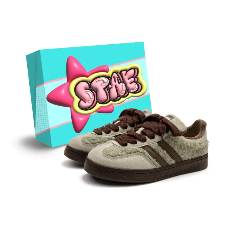 STAE Anti-Slip Wear-Resistant Low-Top Skateboard Shoes Women's Box Included-12