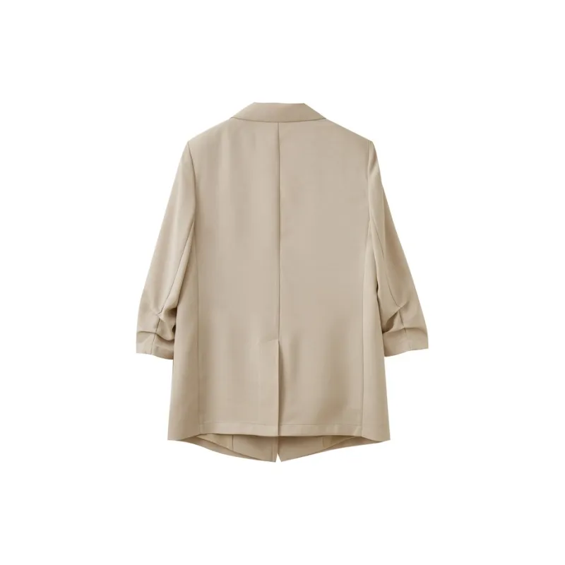 SHUIYUNJIAN Business Suit Women's Light Khaki-1
