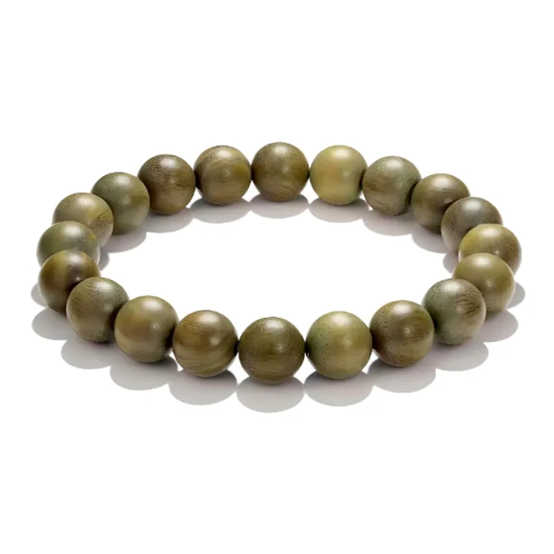 JIAFULAI Green Sandalwood Bracelets Unisex-0