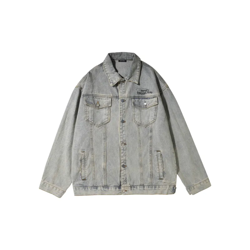 GROGNAK Denim Jackets Unisex-6